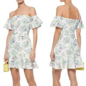 ✨ NWT Saloni Floral Neoprene Mini Dress ✨